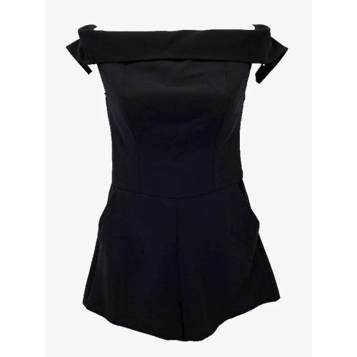 Seed Cocktail Off Shoulder Playsuit Size 8