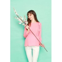 Cornelia Nursing Top Salmon