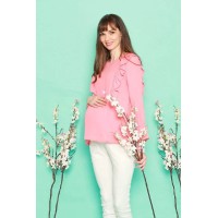 Cornelia Nursing Top Salmon