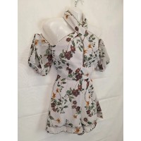 Keepsake Cocktail Cold Shoulder Halter Playsuit Size M