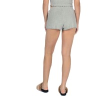 Vintage Havana Womens Ribbed Lace Up Shorts