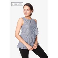 Carmeline Nursing Top Denim