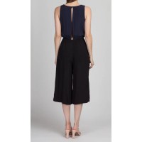 Vintage Color Block Jumpsuit - XS to Small
