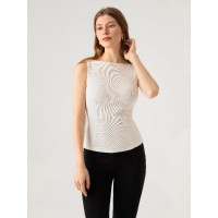 Bustier Boatneck Open-Back Brami Tank