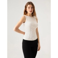 Bustier Boatneck Open-Back Brami Tank