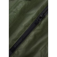 Cassia Water and Wind-resistant Short-Sleeve Mid-length Trucker Jacket