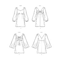 Know Me pattern 2021 Misses' Dress by Gwen Heng