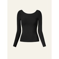 Scoop Neck Open Back Brami Top