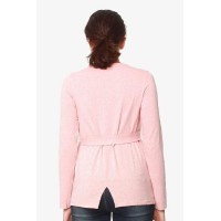 Long Sleeves Brinley Pink Nursing Top