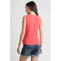 Sleeveless Caliana Frills Nursing Top Tulip