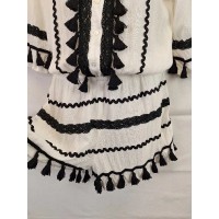 Seed Tassel Detail Essential Playsuit Size 8
