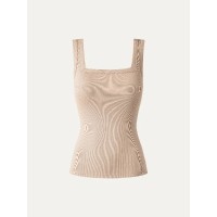 Square Open-Back Brami Tank Top