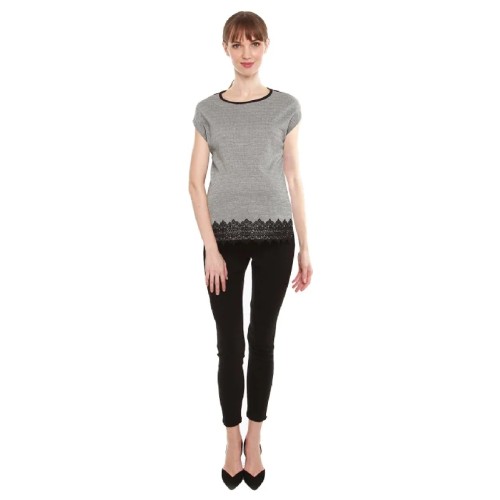Darla Nursing Top Black