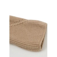 Magritte Beige Cotton Sweater and Pants Set